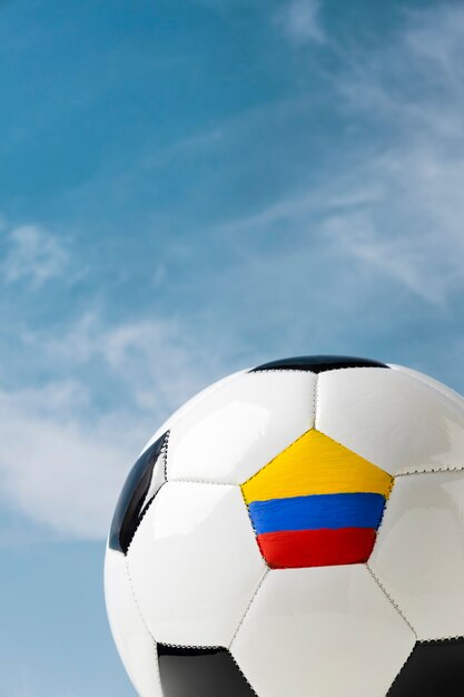 Photo still life of colombia national soccer team