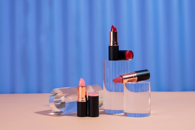 Photo still life of cosmetic products