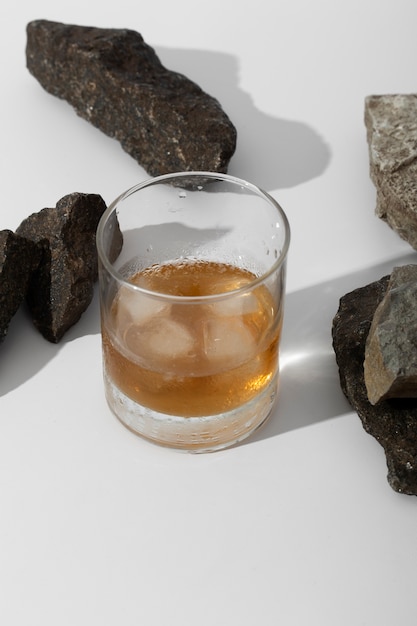 Photo still life of glass cups