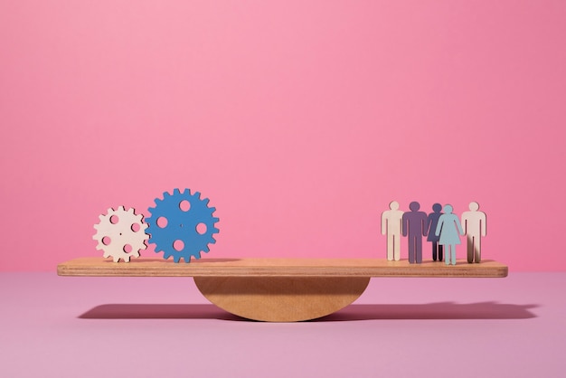 still life illustrating ethics concept