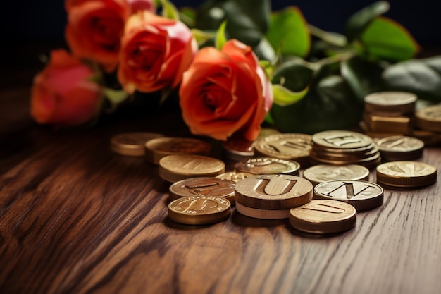 Still life in the living room with wooden inscription home