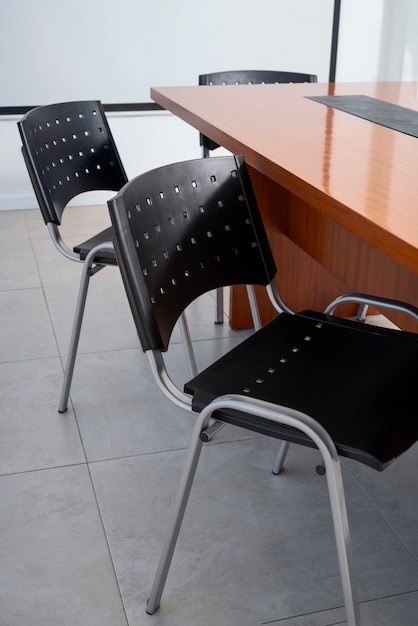 Photo still life of office chair indoors