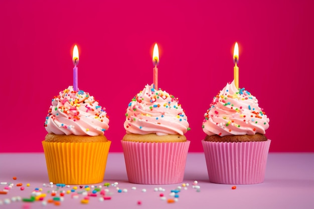 Foto natura morta di gustosa torta di compleanno con regali