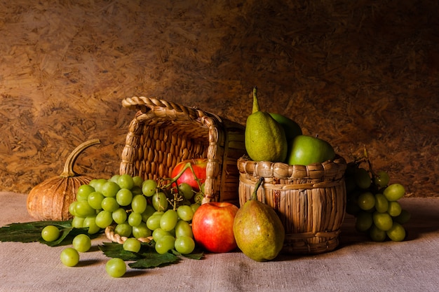 Still life with Fruits.