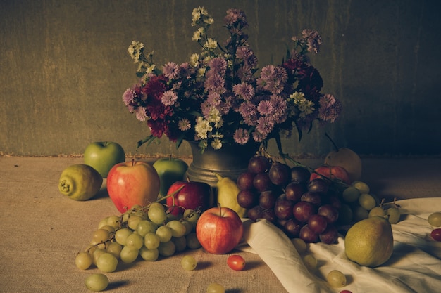 Still life with Fruits.