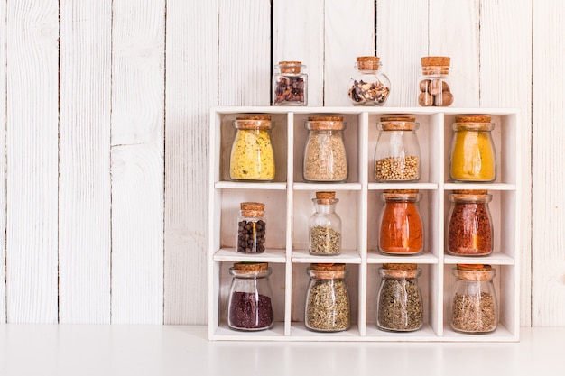 Photo still life with spices