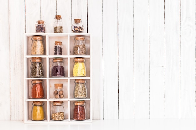 Photo still life with spices