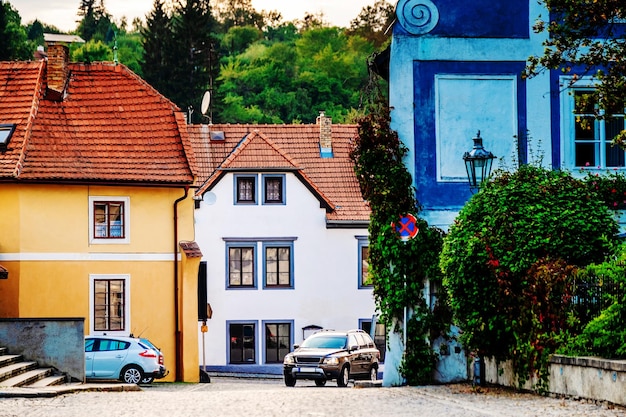 Stille hoekjes van de Tsjechische stad Krumlov