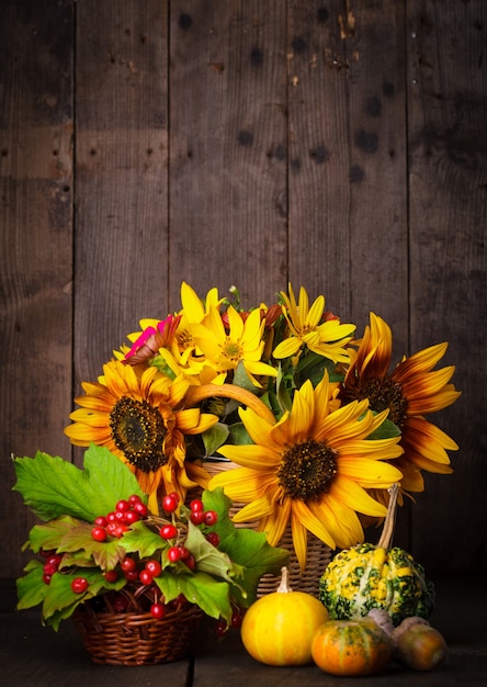 Stilleven in herfstkleuren