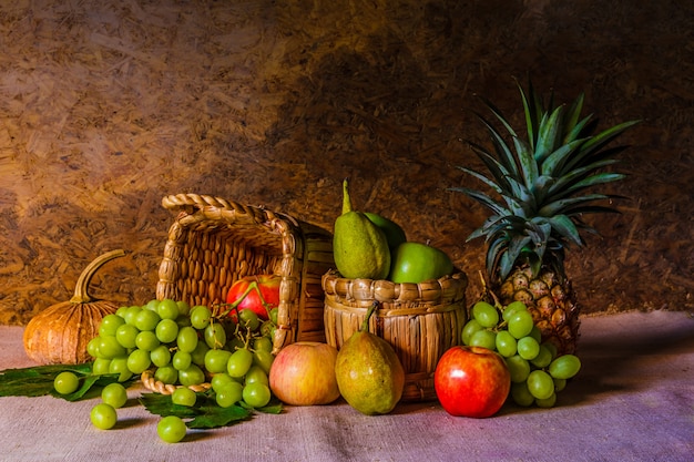 Foto stilleven met fruit.