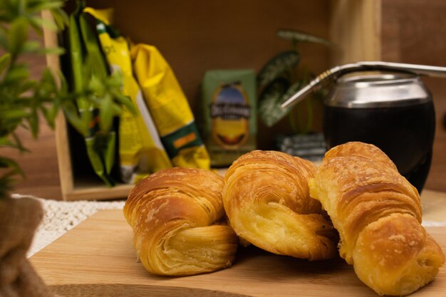 Stillevencroissants en yerba mate