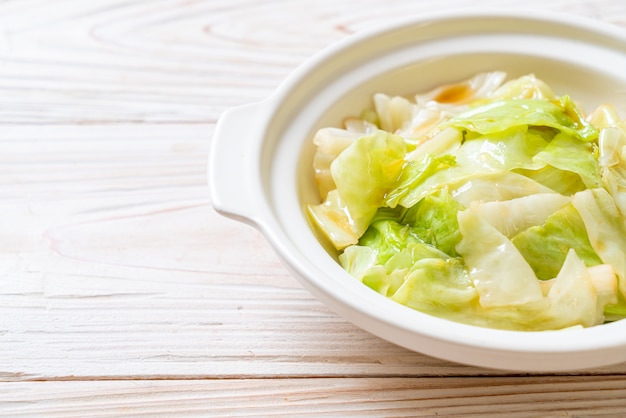 Stir-Fried Cabbage with Fish Sauce