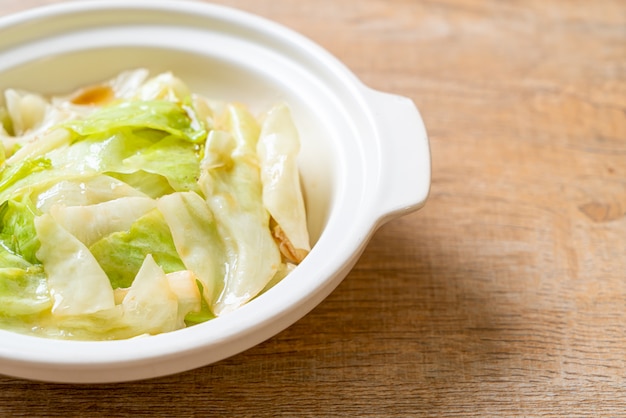 Stir-Fried Cabbage with Fish Sauce