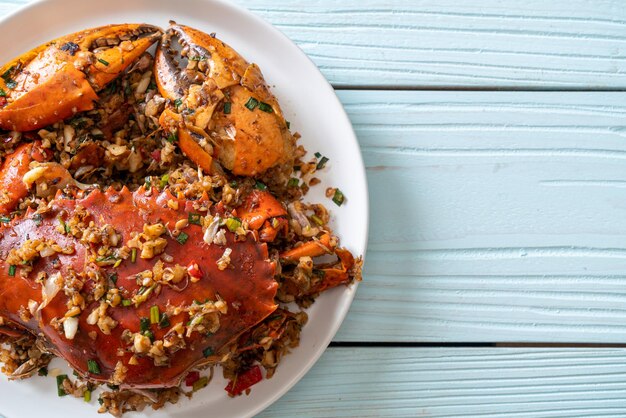 Stir Fried Crab with Spicy Salt Pepper