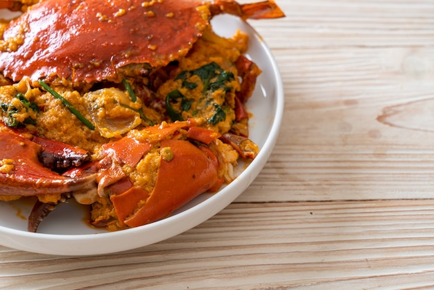 Stir Fried Crab with Spicy Salt and Pepper