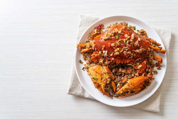 Stir Fried Crab with Spicy Salt & Pepper