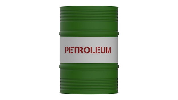 Stock exchange crude oil price barrel financial economy resources 3d render illustration