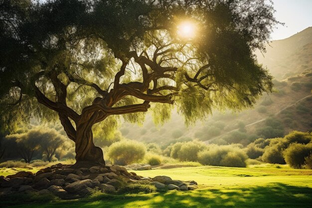 Photo stock of a exoric fruits and trees