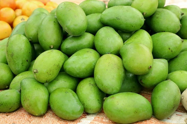 Photo stock of mango in the market for selling