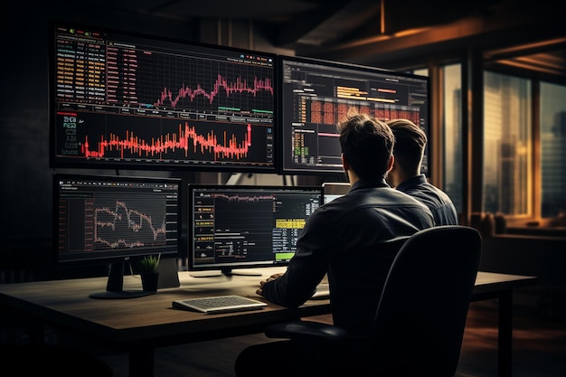 Stock Market Analysis Team Joint Efforts in Action Generative AI