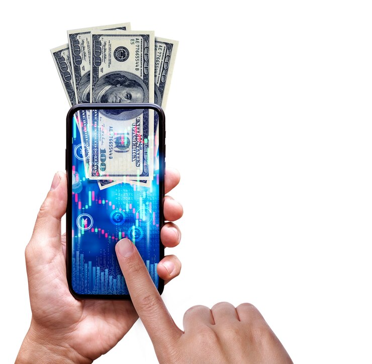 Photo stock market trading concept