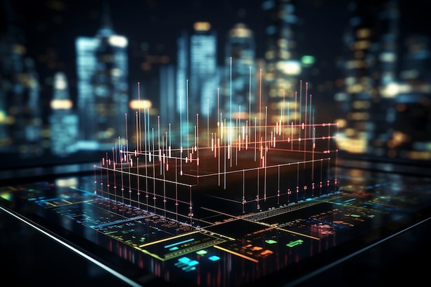 Stock Market and Trading Digital Graph Generative AI