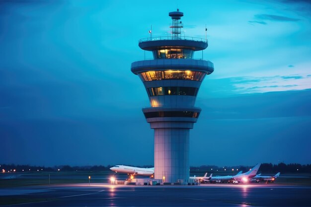 航空交通管制ラダーのストック写真 ストック写真写真 AIが生成した写真