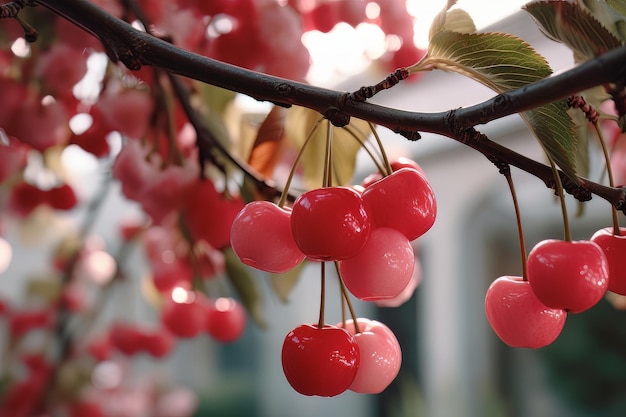 Stock photo of a exoric fruits and trees