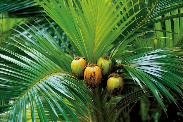 Stock photo of a exoric fruits and trees