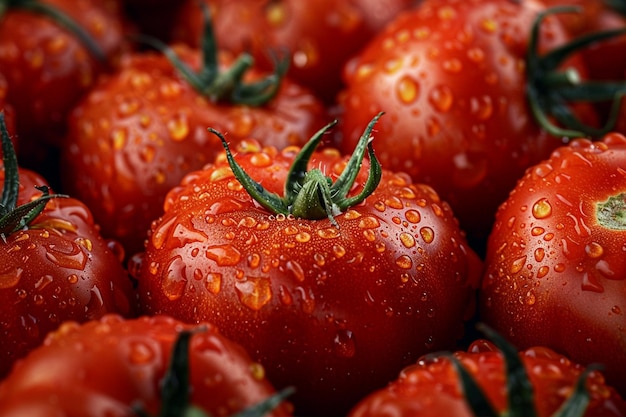 Photo stock photo of fresh tomatoes