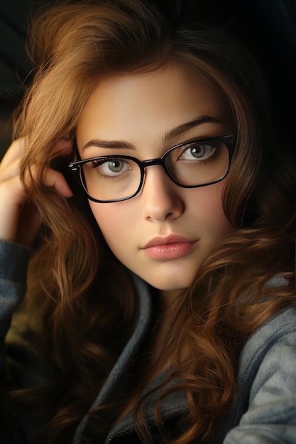 Stock photo of portrait of a girl