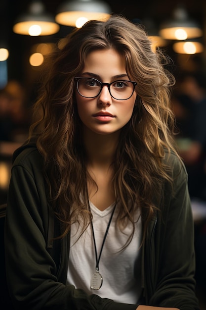 Stock photo of portrait of a girl