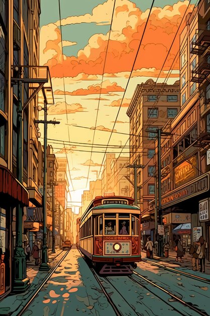 Pin by Mello on o  Scenery Animation background Skyline