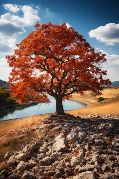 A stock photo of a scary mystical forest