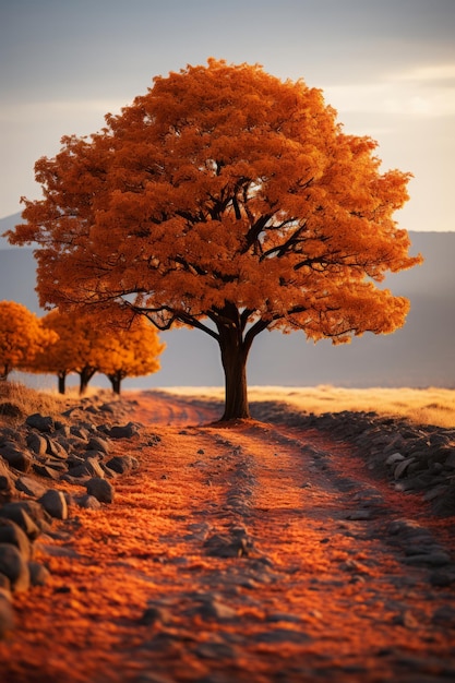 A stock photo of a scary mystical forest