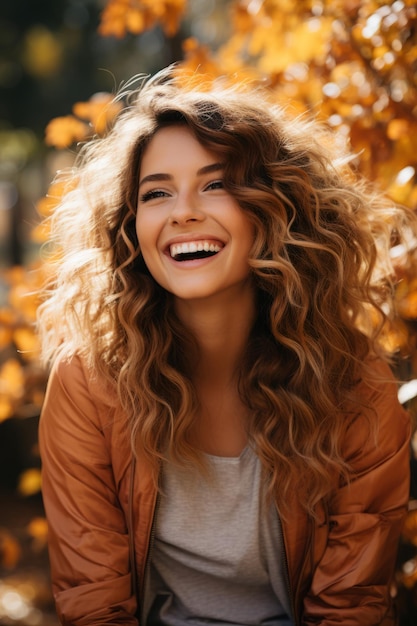 Stock photo of a smiled girl