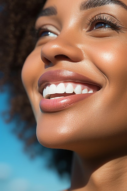 Stock photo of a smiled girl