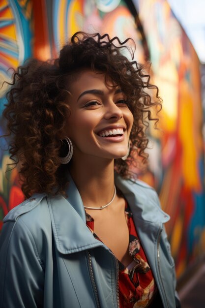 Stock photo of a smiled girl