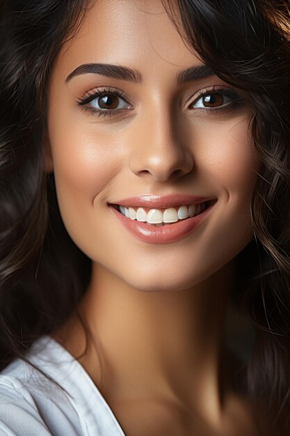 Stock photo of a smiled girl