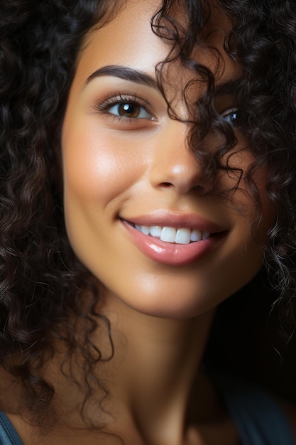 Stock photo of a smiled girl