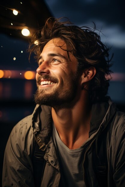 Stock photo of a smiled man