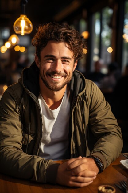 Stock photo of a smiled man