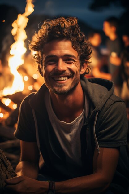 Stock photo of a smiled man