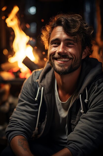 Stock photo of a smiled man