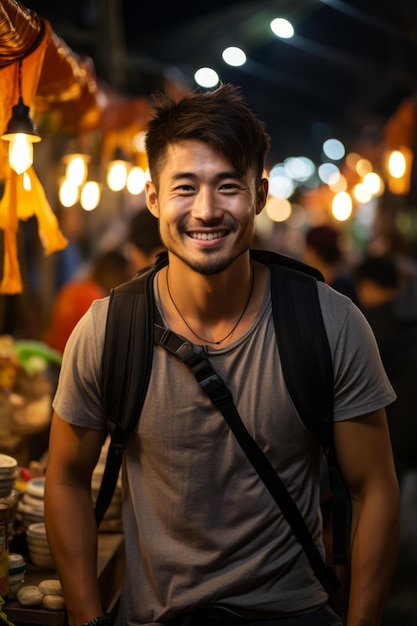 Stock photo of a smiled man