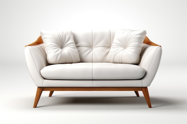 профессиональная фотография дивана в скандинавском стиле
