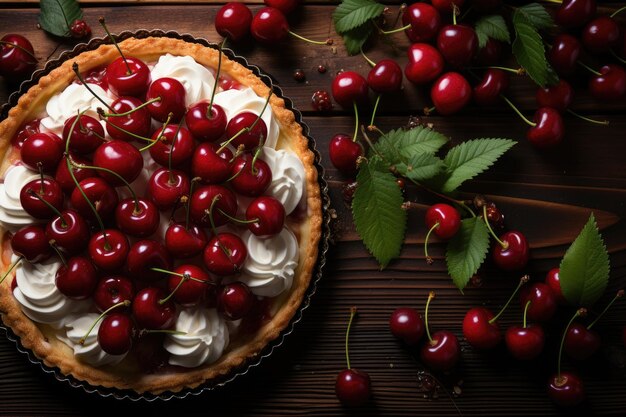 Foto foto di stock di torta sul tavolo della cucina fotografia di cibo pubblicitaria professionale