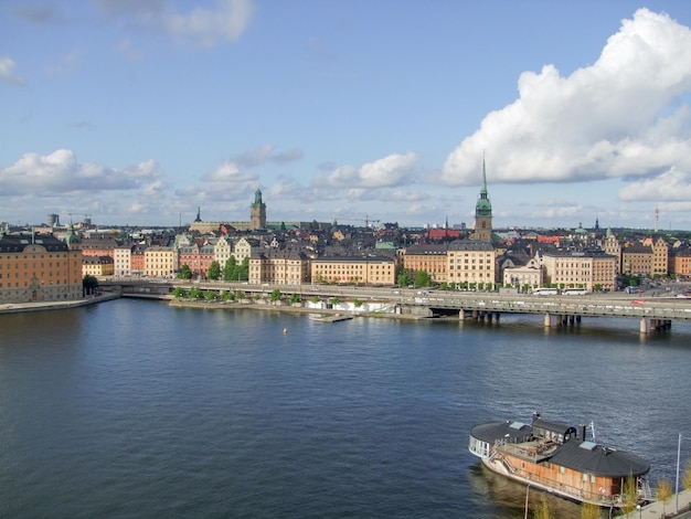 Stockholm aerial view