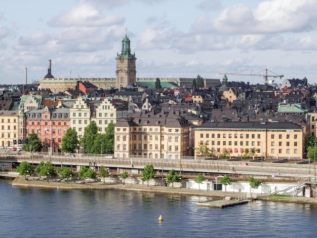 Stockholm aerial view