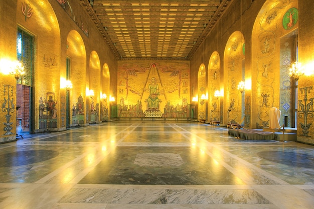 Stockholm cityhall balzaal